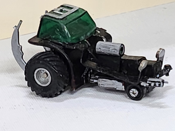 Death Tractor by Larry Alexis the junkart dog