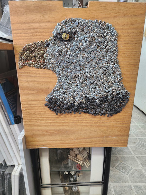 Screw Eagle by Larry Alexis the junkart dog