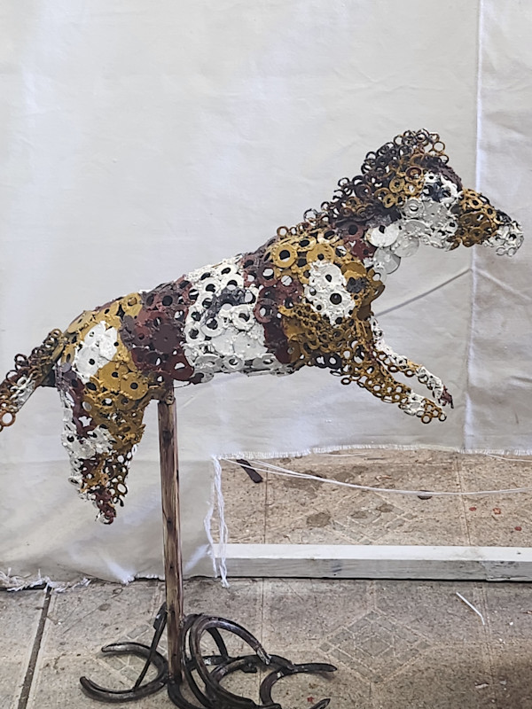 Washer Horse by Larry Alexis the junkart dog