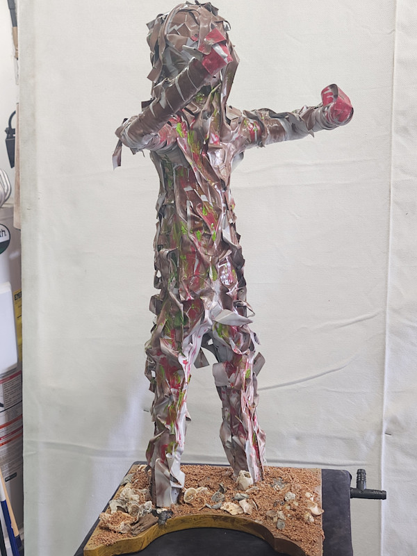 Mummy by Larry Alexis the junkart dog