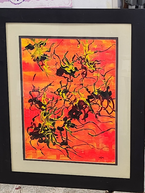 Abstract Morning by Larry Alexis the junkart dog
