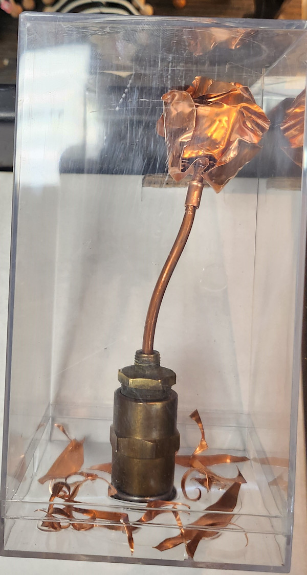Copper Rose by Larry Alexis the junkart dog