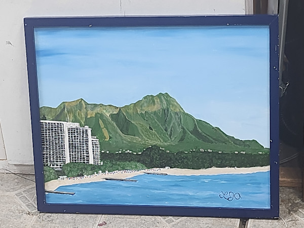 Hawaiian Delight by Larry Alexis the junkart dog