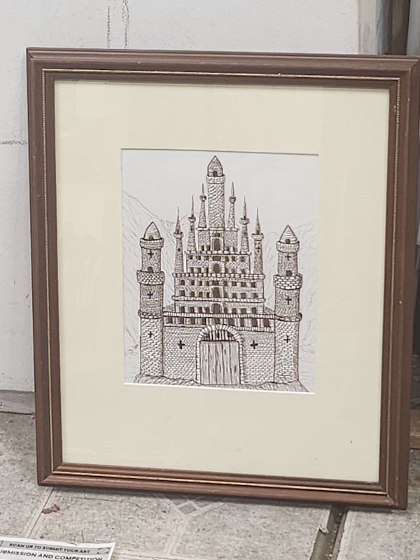 Ink Castle by Larry Alexis the junkart dog