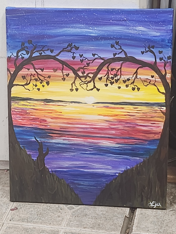 Nature's Valentine by Larry Alexis the junkart dog