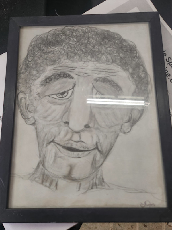 Old Man by Larry Alexis the junkart dog
