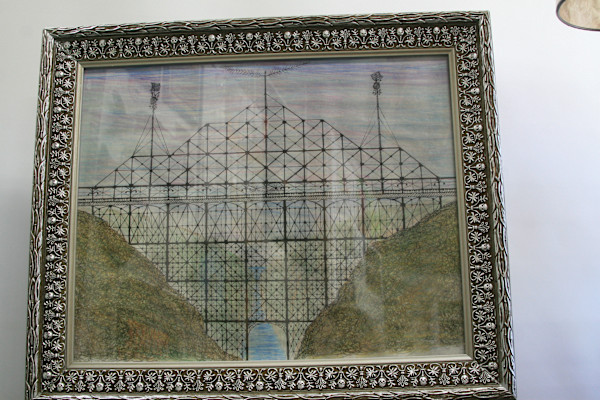 Over Engineered Bridge by Larry Alexis the junkart dog