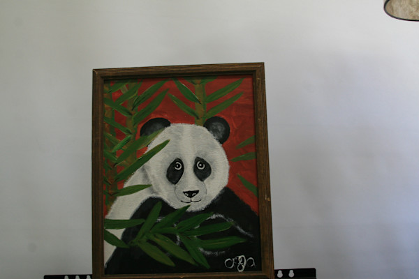 Panda by Larry Alexis the junkart dog