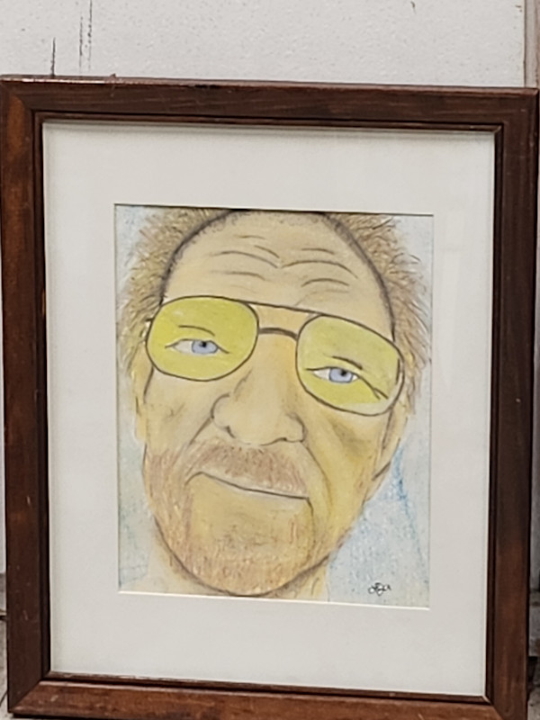 SelfPortrait by Larry Alexis the junkart dog