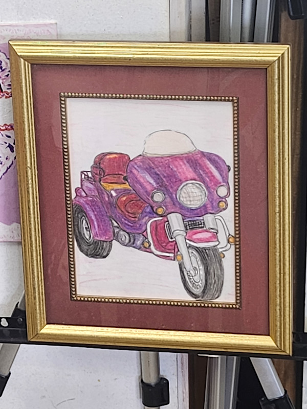 Trike by Larry Alexis the junkart dog