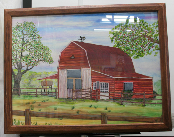 WV Barn by Larry Alexis the junkart dog