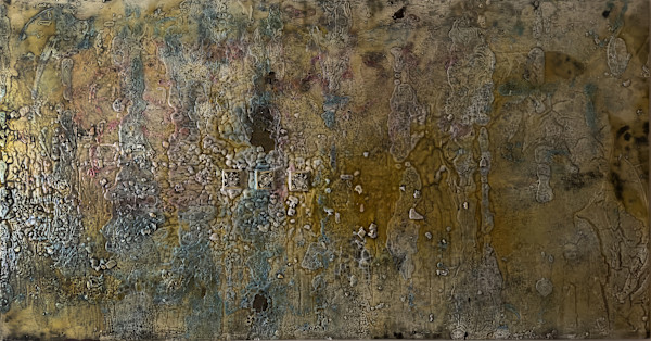Untitled (blue and yellow) by Kathy Skerritt, Image 1.