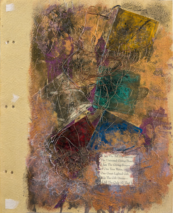 Untitled (yellow page 4) by Kathy Skerritt