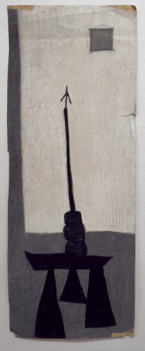 Untitled (black, white, grey) by Kathy Skerritt