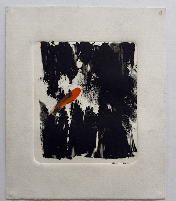 Mono print 1 by Kathy Skerritt