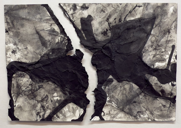 Untitled (torn in half) by Kathy Skerritt