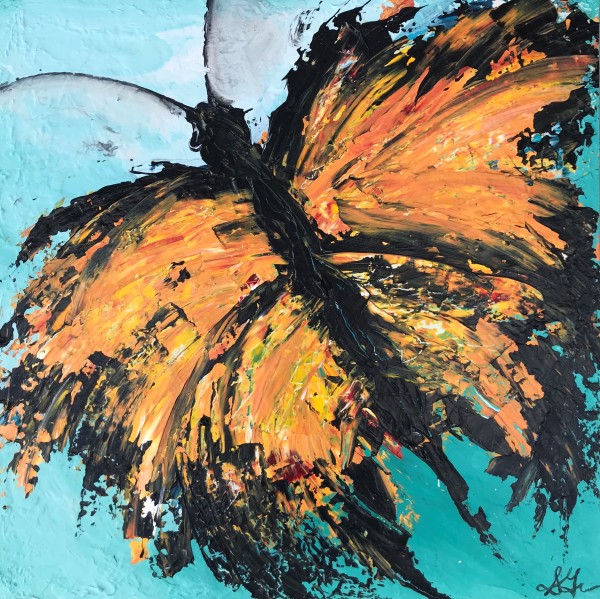 Monarch Abstract #1 by Sarah Graves