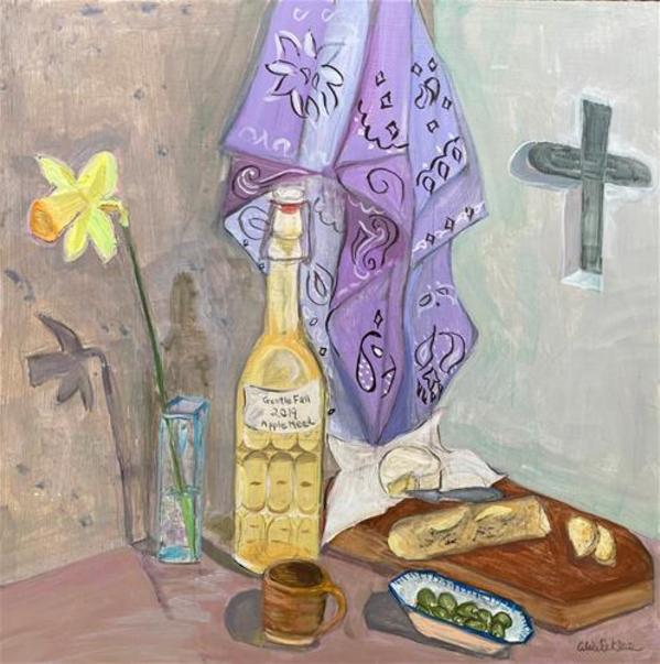 Still life with mead
