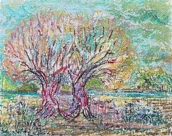Two trees by Alice Eckles
