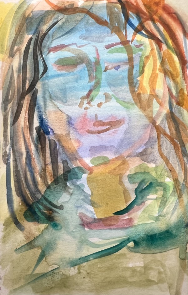 Self portrait #3 by Alice Eckles