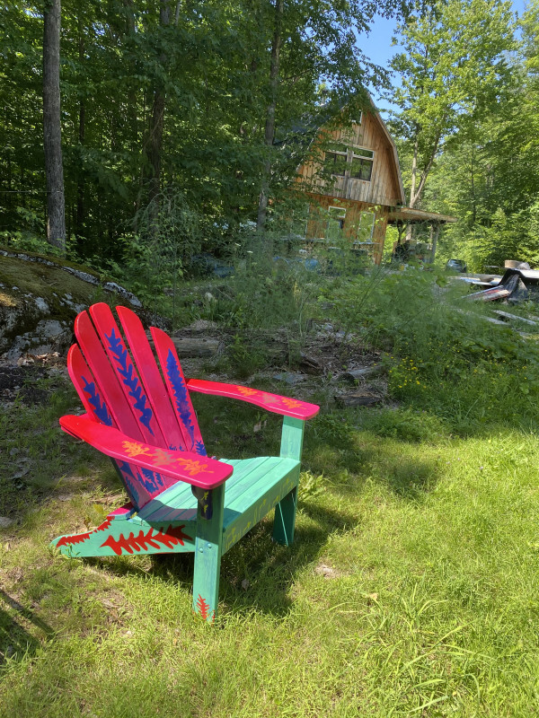 Adirondack chair by Alice Eckles