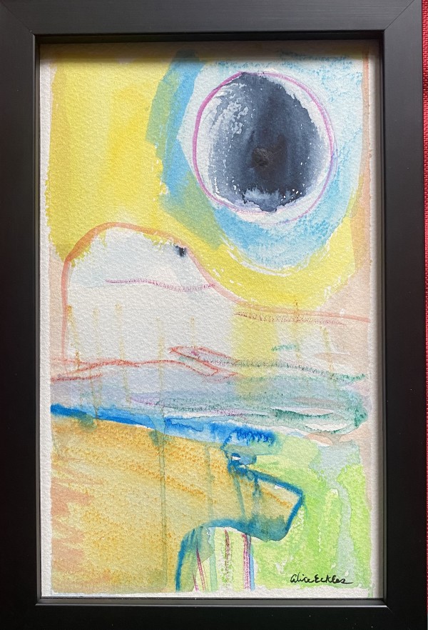 Framed example from blue line series