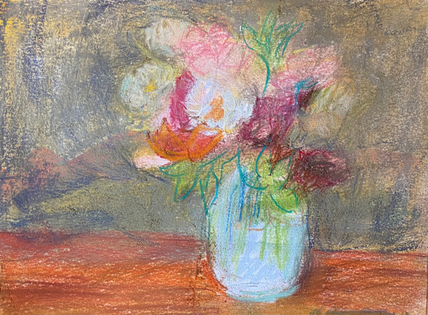Vase of flowers by Alice Eckles