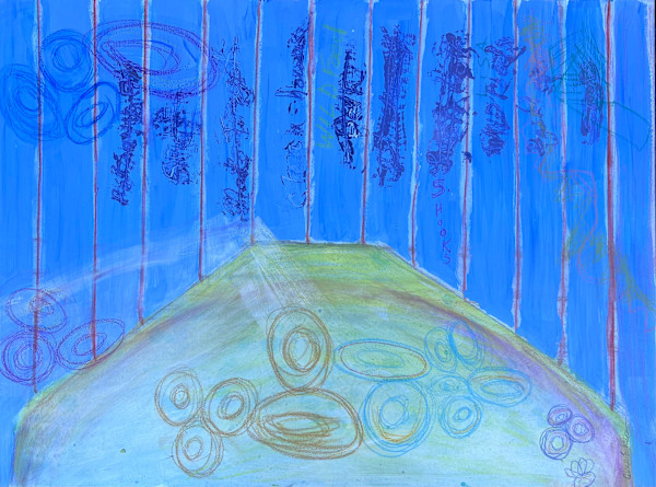 Back of envelope plan by Alice Eckles, Image 1.