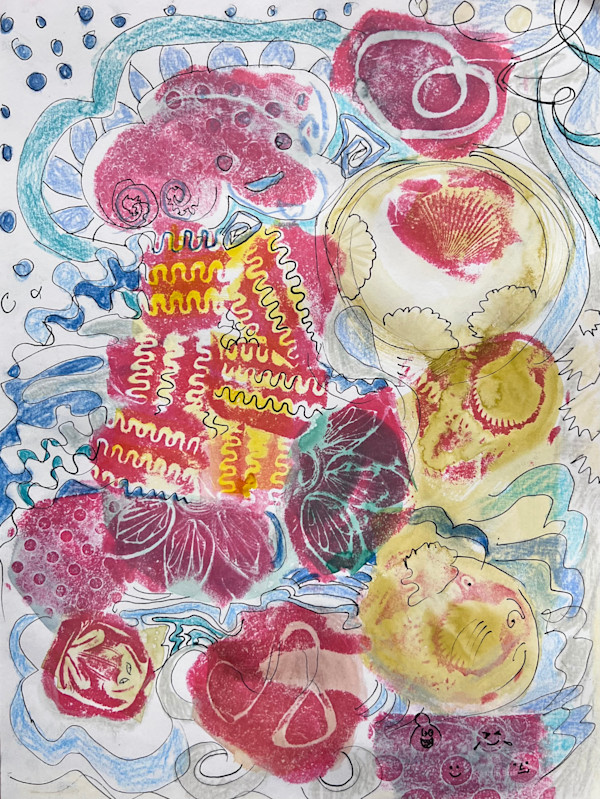 No more nothing, walrus, octopus, lasagna noodles, shells, frog, etc. by Alice Eckles, Image 1.