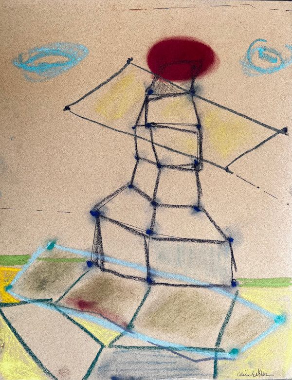 Mountain structure by Alice Eckles, Image 1.