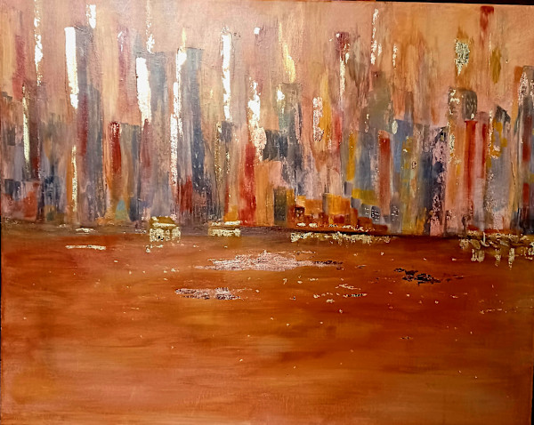 City Scape at Sunset by Anita Lee, Image 1.