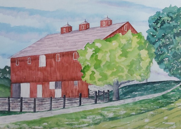 "Iowa Revival Barn" by Sister Roberta Klesener