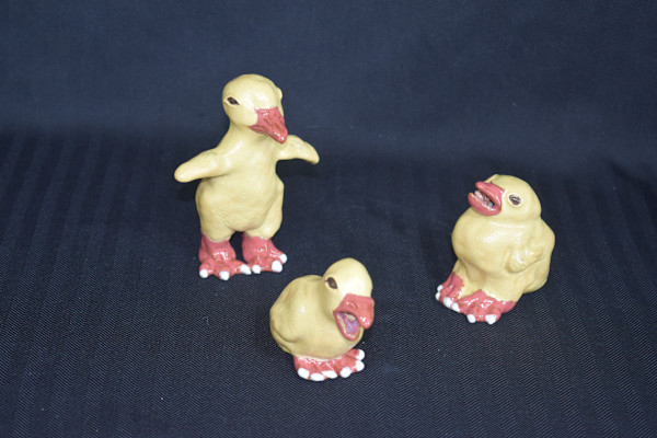 Young Goslings by Kristine Souder