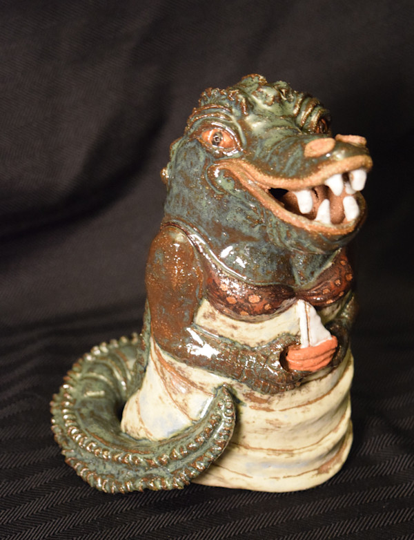 Ali the Gator - Beach Beauty by Kristine Souder