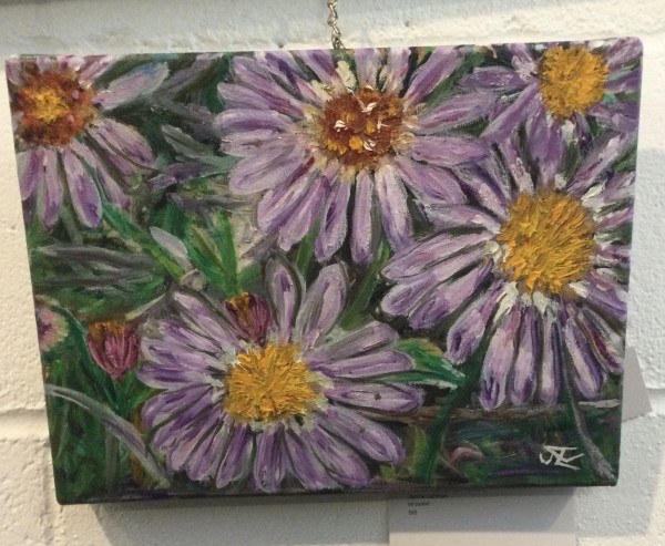 Flower Power (purple flowers) by Janice Lehman