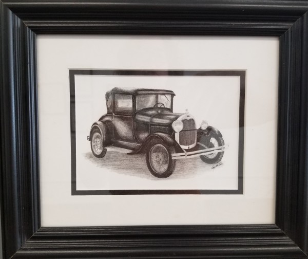 "A" Ford 5x7 by Ray McKee