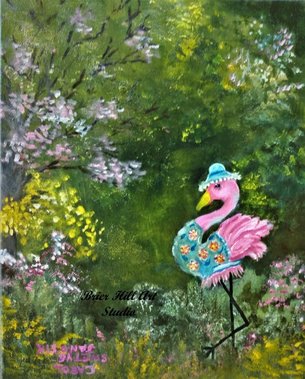 Kim Marys Flamingo by Carol Janosik
