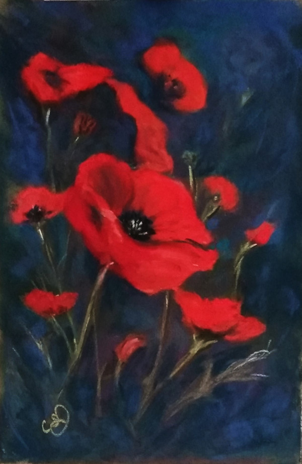 Poppies by Carol Swetye Janosik, Image 2.