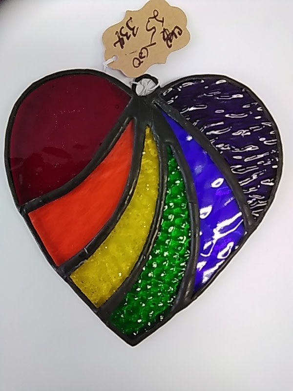 heart with the rainbow by Craig Wills