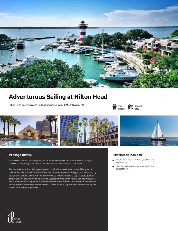 Hilton Head Sailing Adventure for 2 by FMAAA