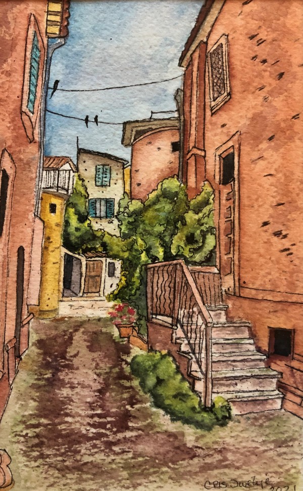 Italian Alley by Christine White Swetye