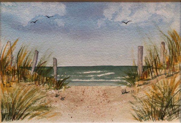Beach Grass by Christine White Swetye