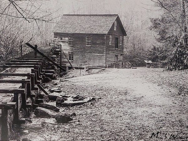 Mingus Mill - B/W by Marc Wallace