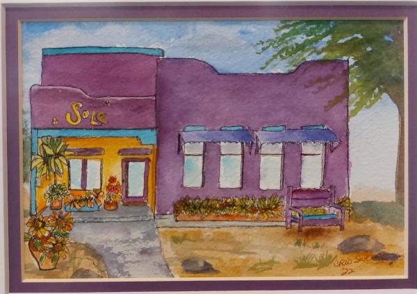 Sole in Tubac by Christine White Swetye