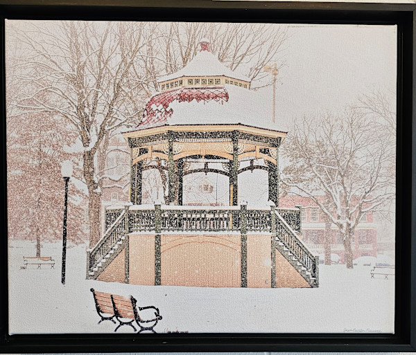 A Snowy Day in Central Park by Jean Baxter Neuweg