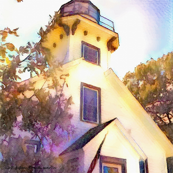 Old Mission Lighthouse by Susan Straub-Martin