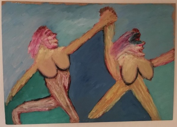 Untitled (after Pablo Picasso’ “ Two Women running on the Beach”)