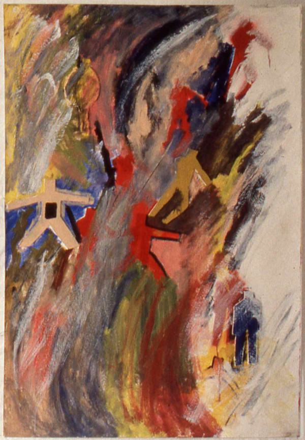 untitled (composition 3/3) by Shlomit Lehavi