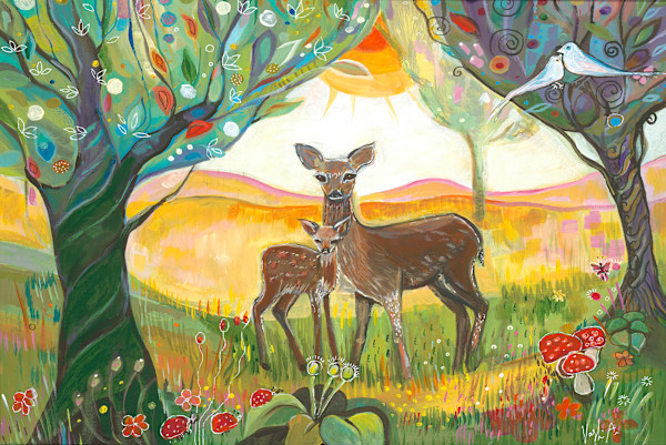 Deer by Azar Vaghefi