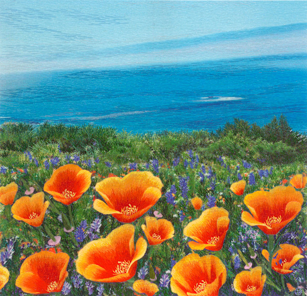 Ocean Poppies by Yan Inlow